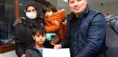 Aksaray Belediyesinden karnesini getiren öğrencilere jest