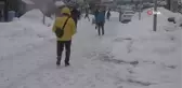 Bolu kent merkezinde kar yağışı etkili oluyor