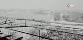 Kar yağdı üreticinin yüzü güldü