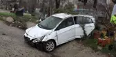 Kontrolden çıkan otomobil takla attı: 1 yaralı
