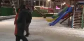 Ankara'da kar kartpostallık görüntüler oluşturdu
