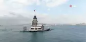 Beyaz gelinliğini giyen Kız Kulesi fotoğrafçı akınına uğradı