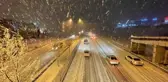Bursa-İzmir kara yolunda kar etkili oluyor