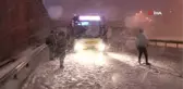 Kar çilesine bir de otobüs çilesi eklendi