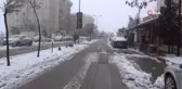 Kilis'te karla mücadele devam ediyor