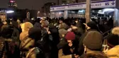 METROBÜS DURAKLARINDA KAR YOĞUNLUĞU