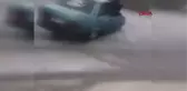 ORDU'DA KARLI KAPLI YOLDA DRİFT YAPAN SÜRÜCÜYE CEZA