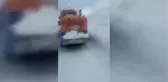 Yolu kardan kapanan köyde hastalanan çocuğun imdadına karla mücadele ekipleri yetişti