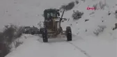 GÜMÜŞHANE'DE KARDAN KAPALI YOLLAR AÇILIYOR