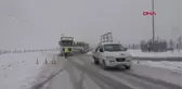 KONYA'DA KAR YAĞIŞI HAYATI OLUMSUZ ETKİLİYOR