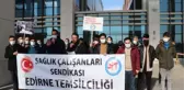 SAĞLIK ÇALIŞANLARINDAN, ŞİDDETE KARŞI 'SİYAH KURDELE' ÇAĞRISI