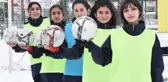 SEVGİ EVLERİNDEKİ KIZLAR FUTBOL TAKIMI KURDU, 3'ÜNCÜ LİGE HAZIRLANIYORLAR