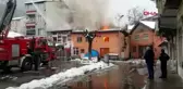 KARABÜK'TE 2 BİNA ALEV ALEV YANDI