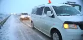 Karda mahsur kalan 120 küçükbaş hayvan kurtarıldı