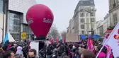 Fransa'da maaşlara zam talebiyle gösteriler düzenlendi