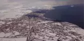 Ahlat'taki kümbetler beyaza büründü