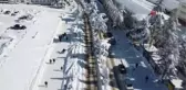 Yozgat'ın beyaz örtü ile kaplanan tarihi ve doğal güzellikleri böyle görüntülendi
