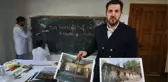 90 YILLIK TAŞ MEKTEBİN TAŞ TAHTASI, SIVA ALTINDAN ÇIKTI