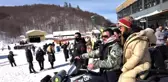 Demet Akalın konsere kar motoruyla geldi