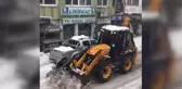 Aladağ'da kardan kapanan yolları açma çalışmaları devam ediyor