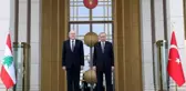 Son dakika haberleri | Cumhurbaşkanı Erdoğan, Lübnan Başbakanı Mikati'yi resmi törenle karşıladı