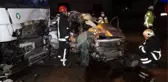 Bursa'da TIR'a çarpan otomobilin sürücüsü öldü