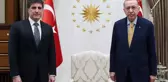 Beştepe'de sürpriz görüşme! Cumhurbaşkanı Erdoğan, IKBY Başkanı Neçirvan Barzani'yi kabul etti