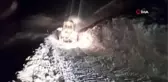 Tercan'da kardan kapalı köy yolları açılıyor