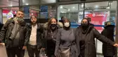 Almanya'dan ambulans uçakla Türkiye'ye getirilen hastanın ailesi de İstanbul'a geldi