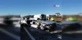 Son dakika haberi: Tırla otomobilin çarpıştığı kazada 2 kişi hayatını kaybetti