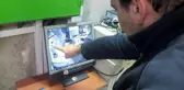 Diyafon hırsızı kamerada