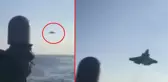 Güney Çin Denizi'nde düşen ABD'nin F-35 savaş uçağına ait olduğu iddia edilen yeni görüntüler sızdırıldı