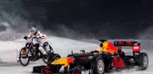Formula 1'in yeni '1 numarası' Verstappen bu kez buz pistine çıktı