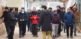 Gazetecilerden Suriye'de yapımı süren briket ev kampanyasına destek