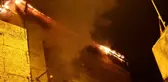 Kilis'te korkutan yangın