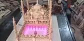 Sultanahmet Camii'nin ahşap maketini yaptı
