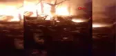 Bursa'da korkutan baraka yangını