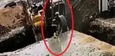 İnşaat işçisinin öldüğü kepçe kazası kamerada