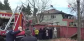 Lojmanda çıkan yangında imam camdan atlayarak kurtuldu