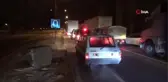 Afyonkarahisar-Konya karayolunda buzlanma nedeniyle 2 saattir ulaşım sağlanamıyor