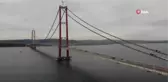 1915 Çanakkale Köprüsü'nde asfaltlama çalışmaları aralıksız devam ediyor