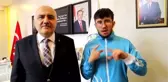 Başkan Acar'dan, Engelliler Güreş Şampiyonası ikincisi Bostancıya ödül