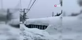 Japonya'da şiddetli kar hayatı olumsuz etkiledi209 uçuş, 67 tren seferi iptal edildi