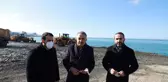 AK Parti'li Hayati Yazıcı, Rize Şehir Hastanesi dolgu alanındaki çalışmaları inceledi