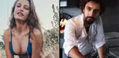Serenay Sarıkaya ve Umut Evirgen fena yakalandı! Güzel oyuncu aşkını öpmelere doyamadı