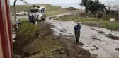 TRABZON'DA BORU PATLADI; ÖĞRENCİ YURDUNU SU BASTI