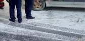 ATAŞEHİR'DE TAMİRDEN ÇIKAN OTOMOBİL YANDI