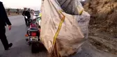 Karayollarına ait tel örgüleri çalan 2 şüpheli yakalandı