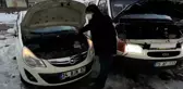Ardahan'da Sibirya soğukları: Benzinli araç dahi dondu