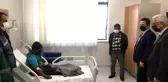 İl Milli Eğitim Müdürü Çay, zehirlenen öğrencileri ziyaret etti